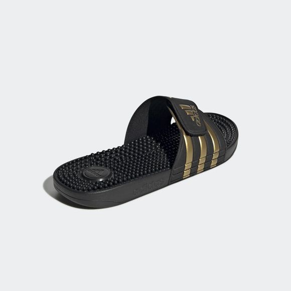 Adidas Adissage Slide EG6517 Black Gold Sandals NEW in BOX Mens 12 main image 4